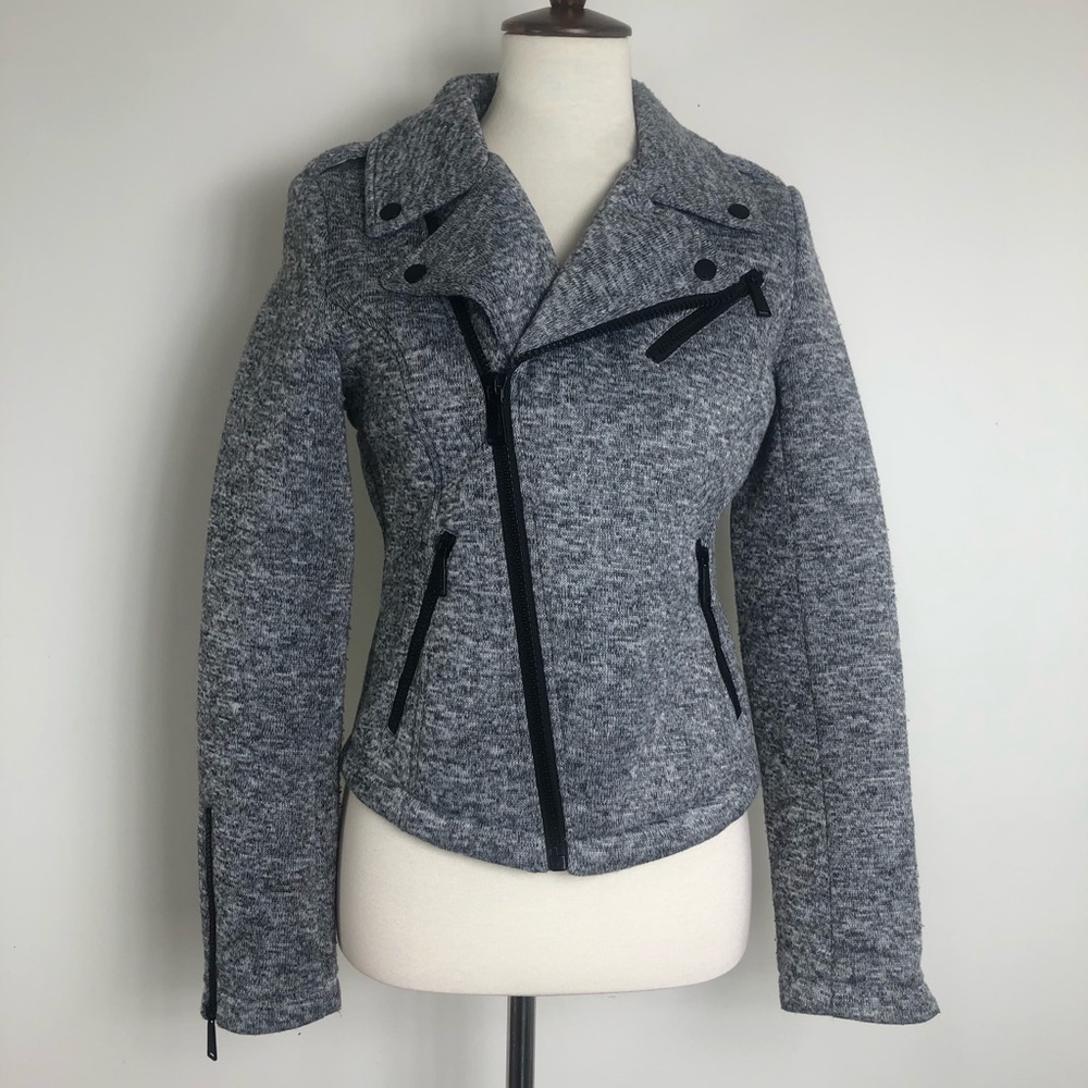 Bcbgeneration Gray Moto Jacket - image 3